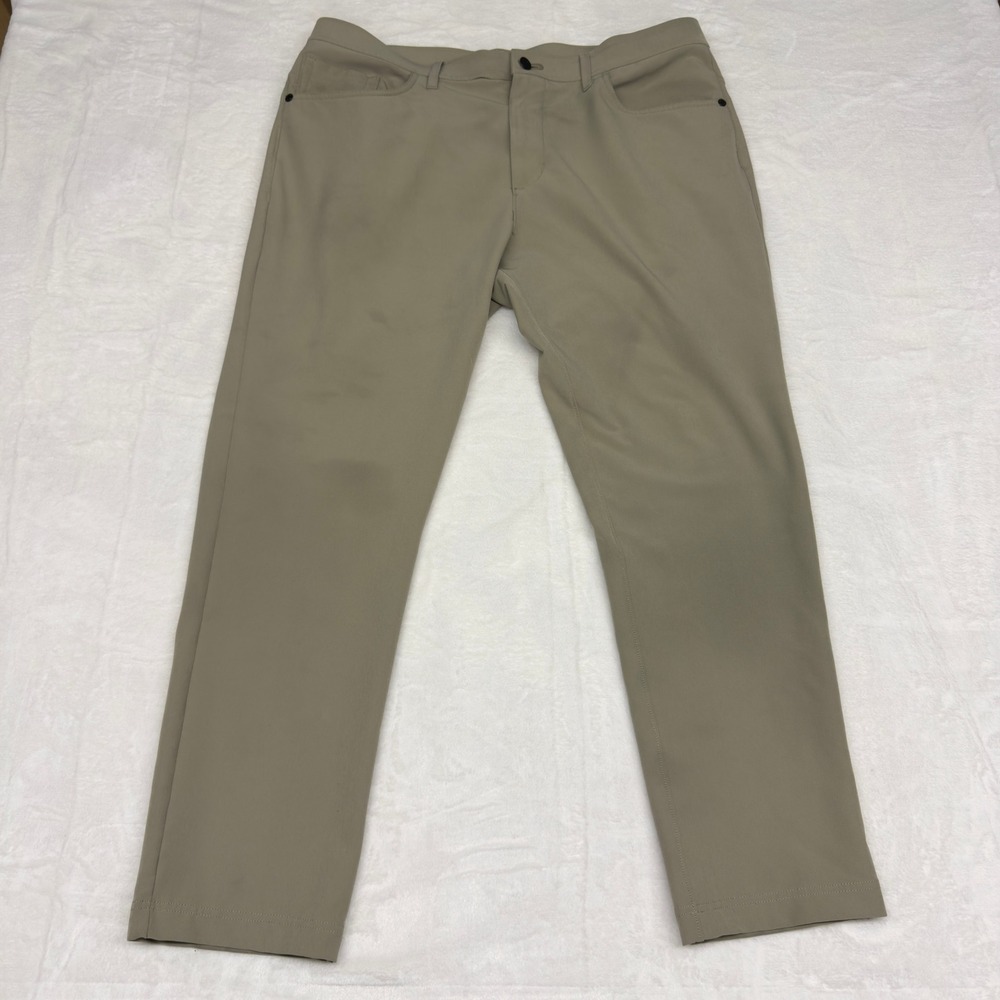 Public Rec Pants Mens 36x30 Tan Dealmaker Chino Performance Stretch Casual